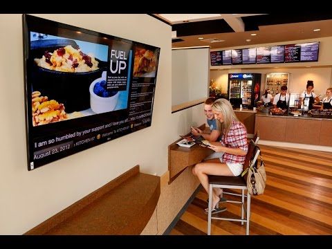 Цифровая indoor-реклама от Яндекса